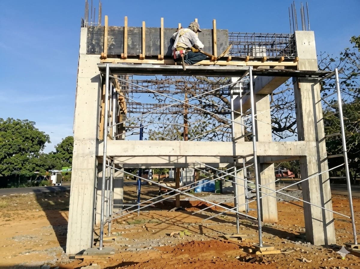 Estructura para tanque de agua