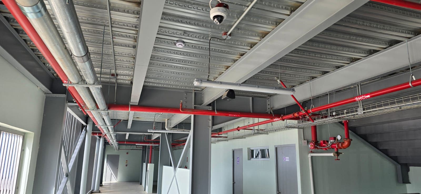 Proyecto Estadio Toco Castillo: sistema húmedo contra incendio